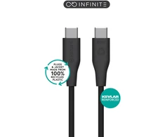 Kabelis USB eStuff USB 2.0 3 m USB C 60 W juoda (ES604380)