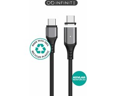 eSTUFF INFINITE (GRS) magnetinis USB-C