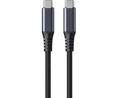 USB eStuff USB-C - USB-C 2 m Juodas (INFINITE USB-C kabelis 2 m, USB4)