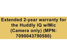 Ext. 2-yr warr. Huddly IQ w/Mic (Camera only)