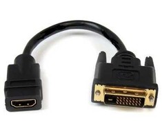 Adapteris AV Garbot HDMI - DVI-D juoda (31.20.9001)
