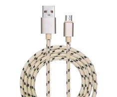 USB kabelis Garbot USB-A - mikroUSB 1 m auksas (JAB- 6824157)