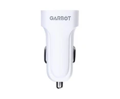 Įkroviklis Garbot Garbot Grab &amp; Go Dual USB automobilio įkroviklis 10W Balta