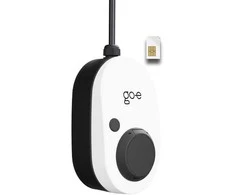 Go Echarger Usorteret go-e Charger Gemini 2.0, 11 kW (16A 3-phasig) (baltas/juodas, be Kabelis, 4G/LTE)