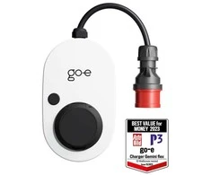 Go Echarger go-e įkroviklis Gemini flex Wallbox, 22kW, 32A CEE raudonas kištukas, baltas