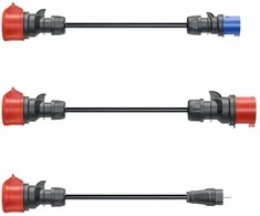 Go Echarger Go-e Gemini Flex 11 kW 3vnt adapterio rinkinys (CH-04- 33)