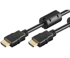 Goobay High Speed Hdmi Cable With Ethernet, 5 M, Juodas