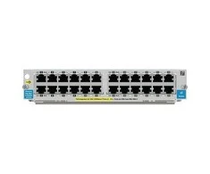 Hewlett Packard (HP) 24-port Gig-T PoE+ v2 zl Modul **Refurbished** (Atnaujinta)