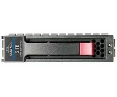 Hewlett Packard (HP) 2TB 3G SATA 7.2K 3.5IN MDL HDD **Refurbished** (Atnaujinta)