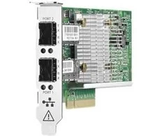 Hewlett Packard (HP) Ethernet 10 GB 2-Port Adapteris Low profile **Refurbished** (Atnaujinta)