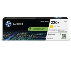 Hewlett Packard (HP) HP 220X Geltona originali LaserJet dažų kasetė