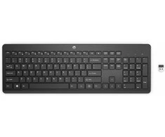 Hewlett Packard (HP) HP Klaviatūra 230 Belaidė klaviatūra USB-A Juodas