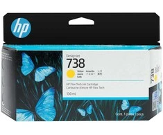 HP 738 130-ml Geltona DesignJet ink cartridge
