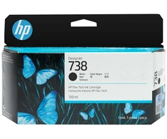 HP 738 130-ml Juodas DesignJet ink cartridge