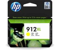 HP 912Xl High Yield Geltona Original Ink Cartridge