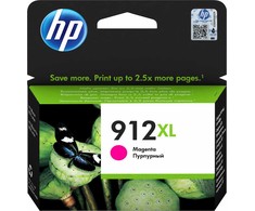 HP 912Xl didelės talpos rausvai raudona rašalo kasetė