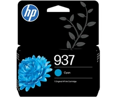 HP 937 CYAN EN/FR/IT/PT/ES ORIGINAL INK CARTRIDGE