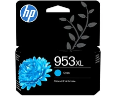 HP 953XL rašalas, didelės talpos, žydras (F6U16AE#BGY)