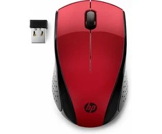 Hewlett Packard (HP) HP Belaidė pelė 220 (Saulėlydžio raudona)