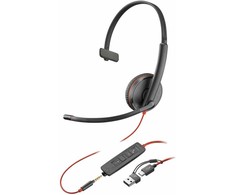Ausinės HP Blackwire 3215 Vienpusės USB-C