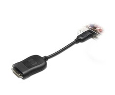 Hewlett Packard (HP) Adapteris AV HP DisplayPort (DP) į DVI-D adapteris