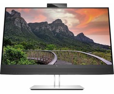 Hewlett Packard (HP) HP E27m G4 QHD USB-C konferencijų monitorius, 68,6 cm (27"), 2560 x 1440 pikselių, „Quad HD“, LCD, 5 ms, Juoda, Sidabras