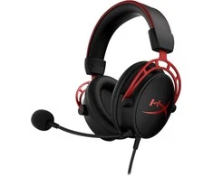 HP Hyperx Cloud Alpha - Ausinės Žaidimams (Juodas-Raudona) su laidu