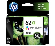 Hewlett Packard (HP) Ink C/M/Y, 9ml No. 62XL High capacity