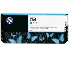 Hewlett Packard (HP) HP 764 300ml Cyan Ink Cartridge DJ T3500