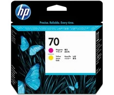 HP Print Head Magenta+Geltona 70 Magenta and Geltona
