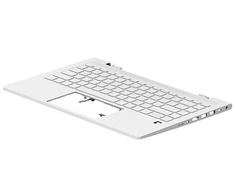 HP TOP COVER W/KBD CP BL SR UK M23769-031, Klaviatūra, UK