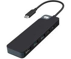 „Hyper HyperDrive Flex“ 5 prievadų USB-C šakotuvas | HD4101BKGL | HDMI jungtys kiekis: 1