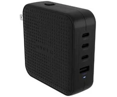 Targus Hyper - HyperJuice 100W USB-C GaN kelioninis įkroviklis (3C+1A) - Juodas