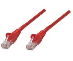 Intellinet patch 6 kat.UTP 3.0m raudonas kabelis, 342179