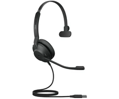 Jabra Evolve2 30, MS Mono Ausinės su lankeliu ant galvos USB Type-A Juodas