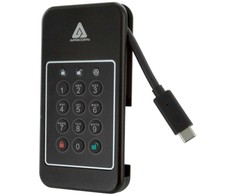 Kietasis diskas Dysk zewnętrzny SSD Apricorn Aegis NVX 2TB Juodas