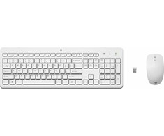 Klaviatūra ir pelė HP 230 (230 WL Pelė+KB COMBO WHT 230)