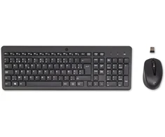 Klaviatūra ir pelė HP 330 Wireless AZERTY Belgijski Juodas (2V9E6AA#AC0)