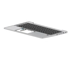 Hewlett Packard (HP) HP SPS-TOPCVR W/KB CP+PS BL PVCY INTL M07091-B31, Klaviatūra,