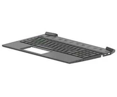 Klaviatūra HP TOP COVER GSW W KB GSW BL NORD L72598-DH1, Housing base +
