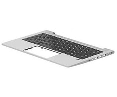 HP TOP COVER W/KB BL UK