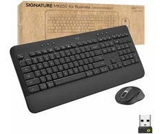 Klaviatūra Logitech MK650 verslui Graphite