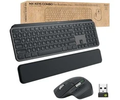 Klaviatūra ir pelė Kit Logitech MX Keys Combo verslui Gen