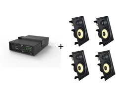 Kompiuterio kolonėlės Vivolink Audiopack Subwoofer + 4 x Pro In-Wall Speakers