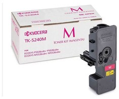 Toneris Kyocera TK-5240 tonerio kasetė, 1 vnt., originali, rausvai raudona