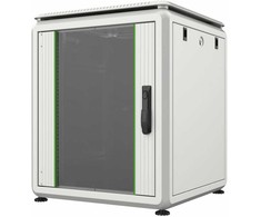Lanview LOGON RDL12U66WH, Laisvai pastatomas stovas, 12U, 600 kg, Rakto užraktas, Reguliuojamos kojelės, Kabelių tvarkymas