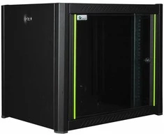 Lanview 19" 9U Rack Wall Mount Pro 600 x 450 x 512mm - Juodas