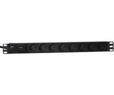„Lanview LVR-2MDK-SPD-DK8“ stovo tipo maitinimo lizdas, 8 lizdai, 2 m