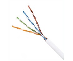 Lanview Lanview LVN122004 tinklo kabelis, baltas, 305 m, Cat5e U/UTP (UTP)