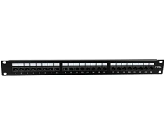 Lanview Cat6a 1U 24 Port Patch Panel U/UTP LSA